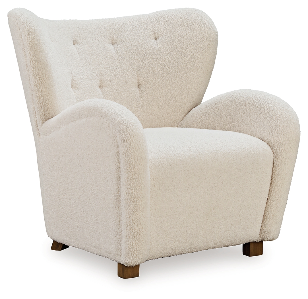 Larbell - Accent Chair - Ecru