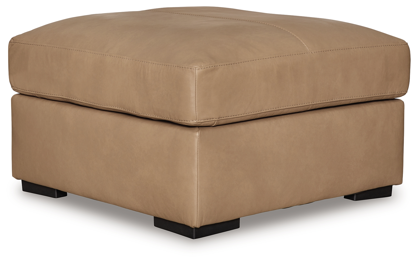 Bandon - Oversized Accent Ottoman - Toffee