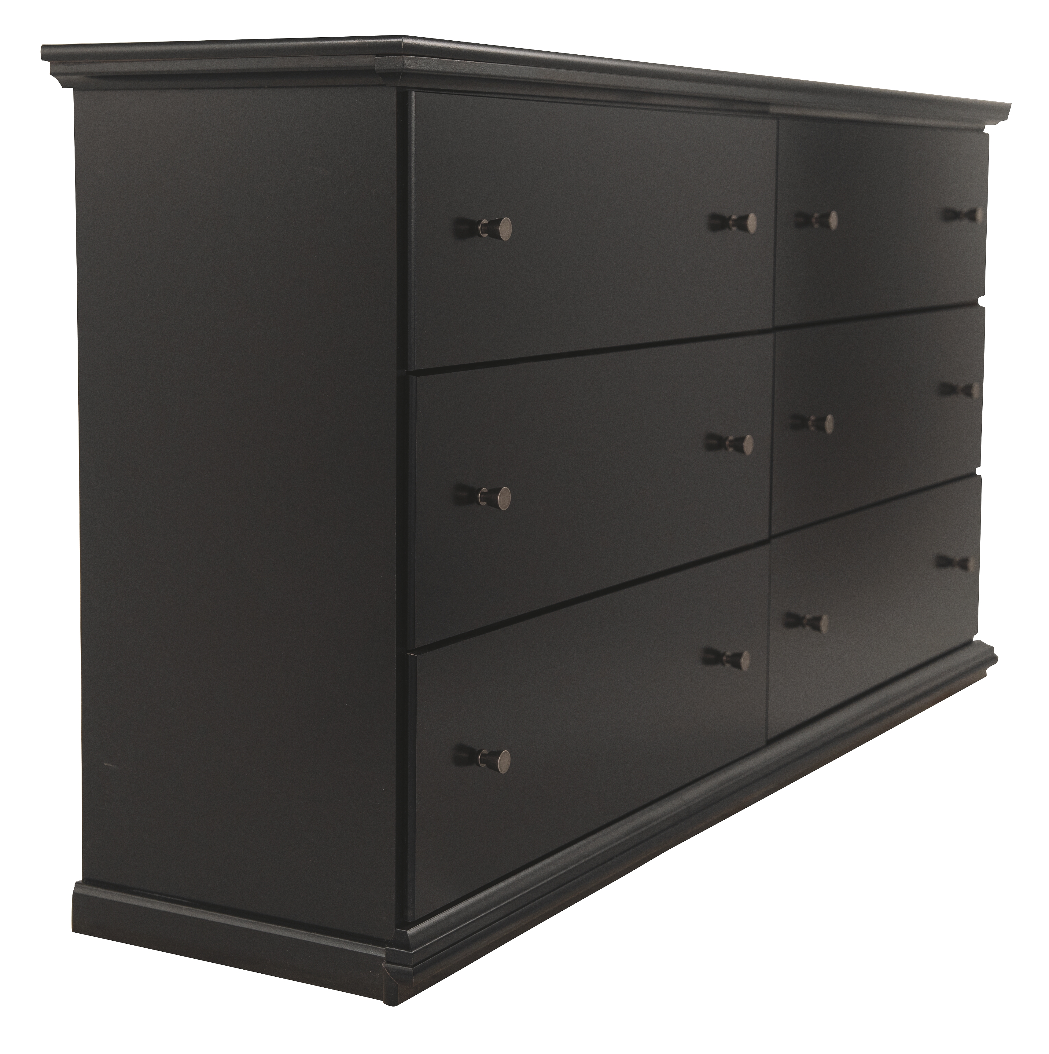 Maribel - Six Drawer Dresser - Black