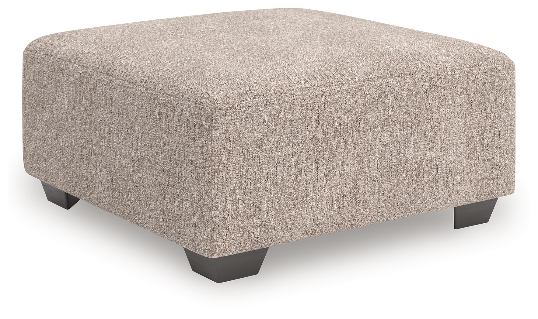 Newellen - Oversized Accent Ottoman - Beige