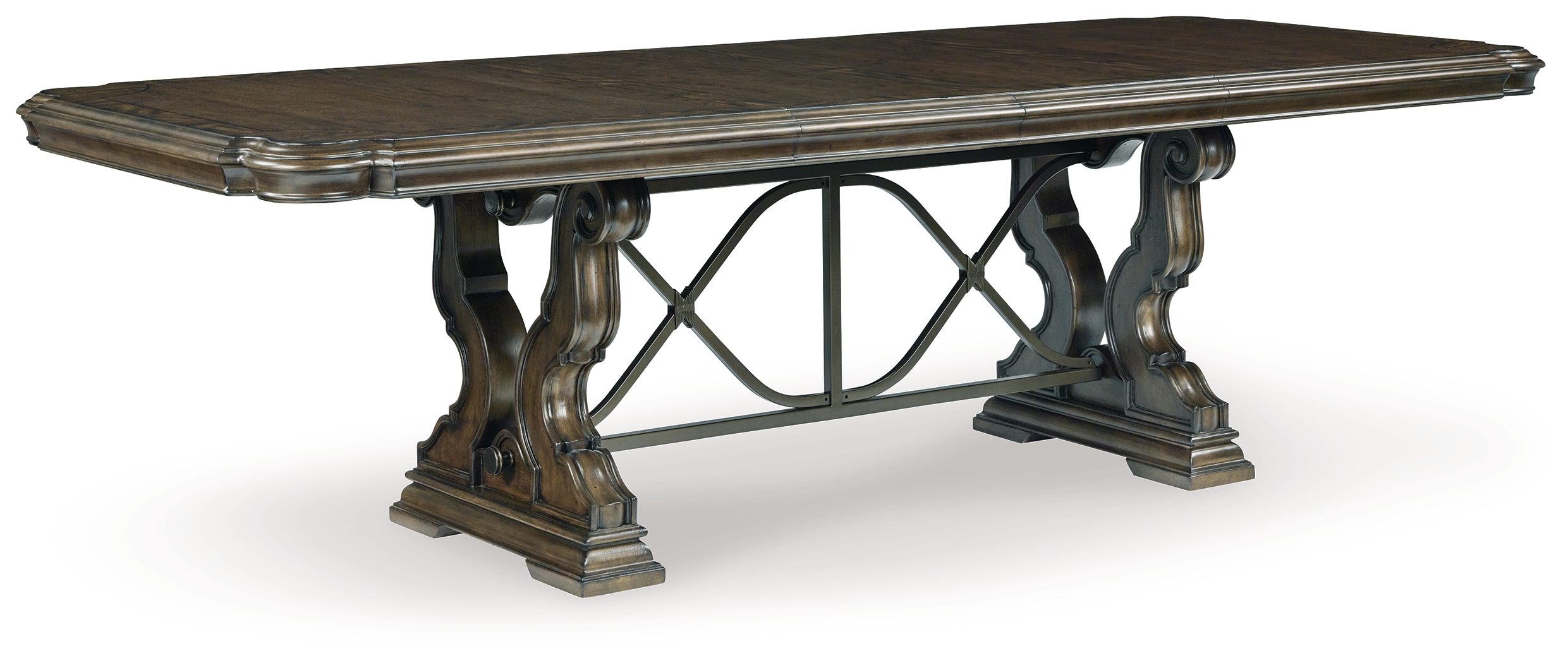 Maylee - Dining Extension Table - Dark Brown