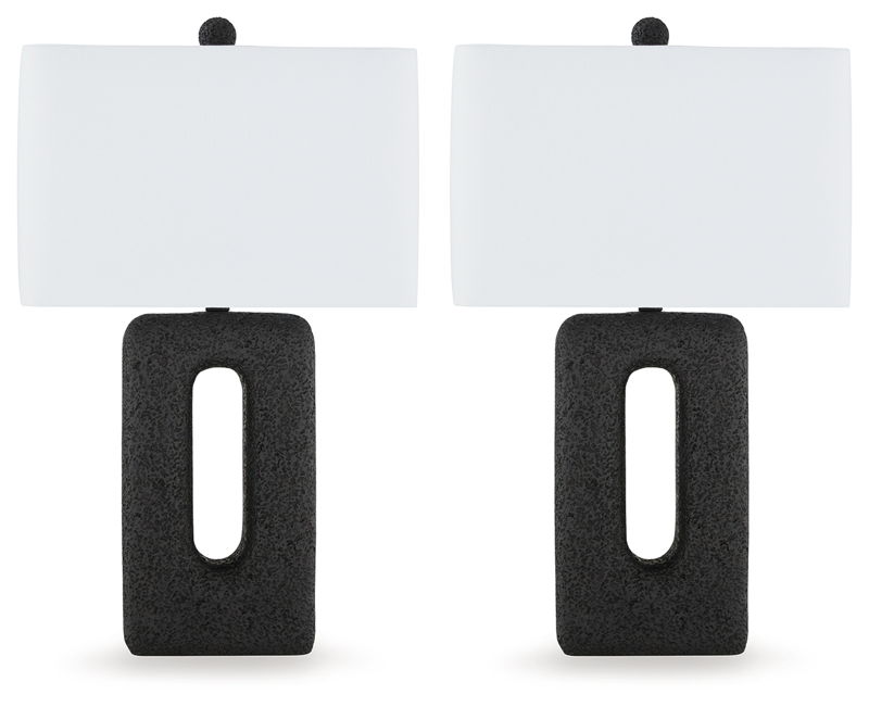 Wimmings - Poly Table Lamp (Set of 2) - Black