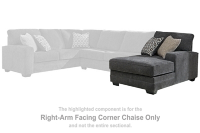 Tracling - RAF Corner Chaise - Slate