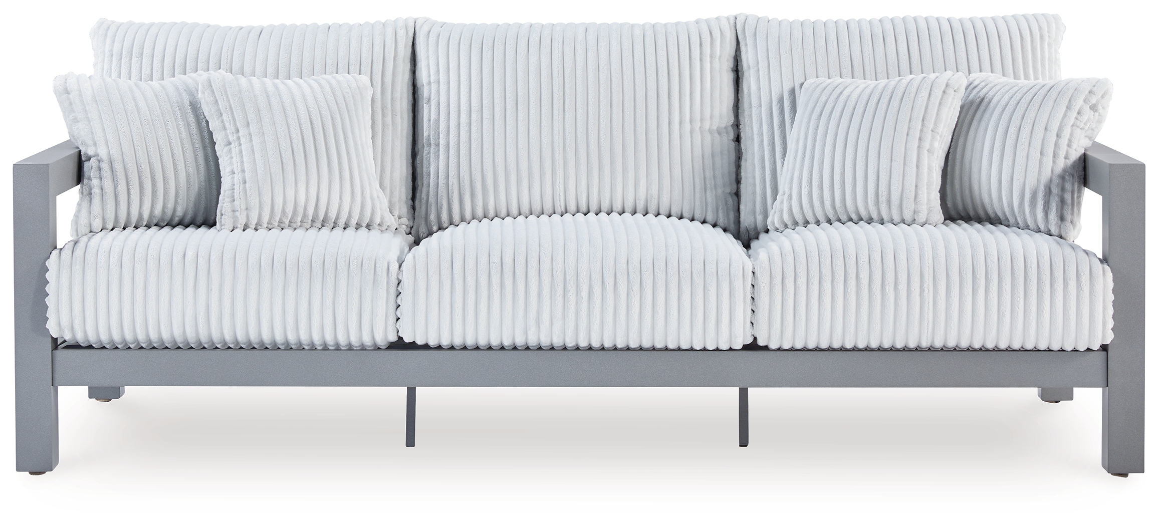 Hurley Park - Sofa With Cushion - Gray
