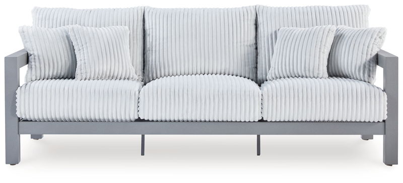 Hurley Park - Sofa With Cushion - Gray