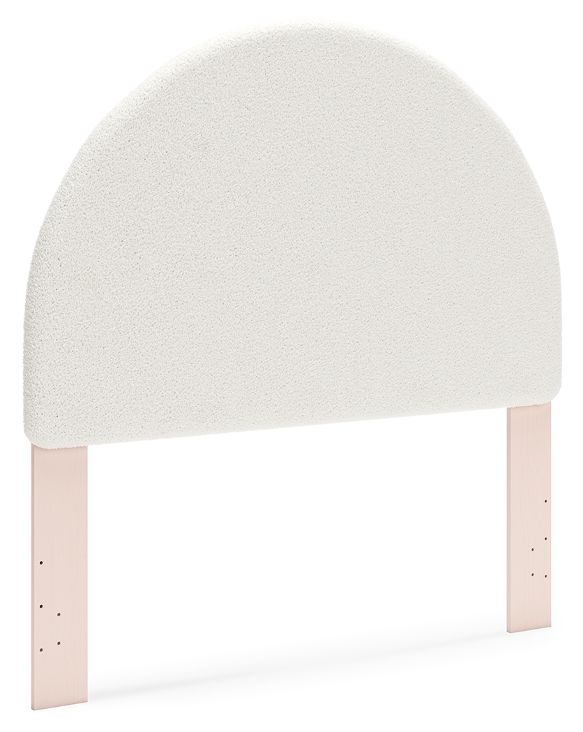 Wistenpine - Full Upholstered Panel Headboard - Blush