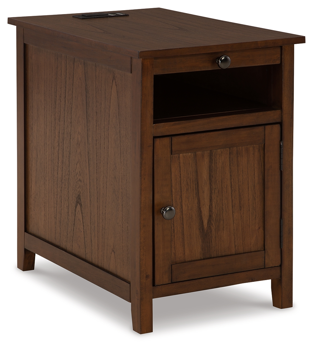 Treytown - Chair Side End Table - Brown