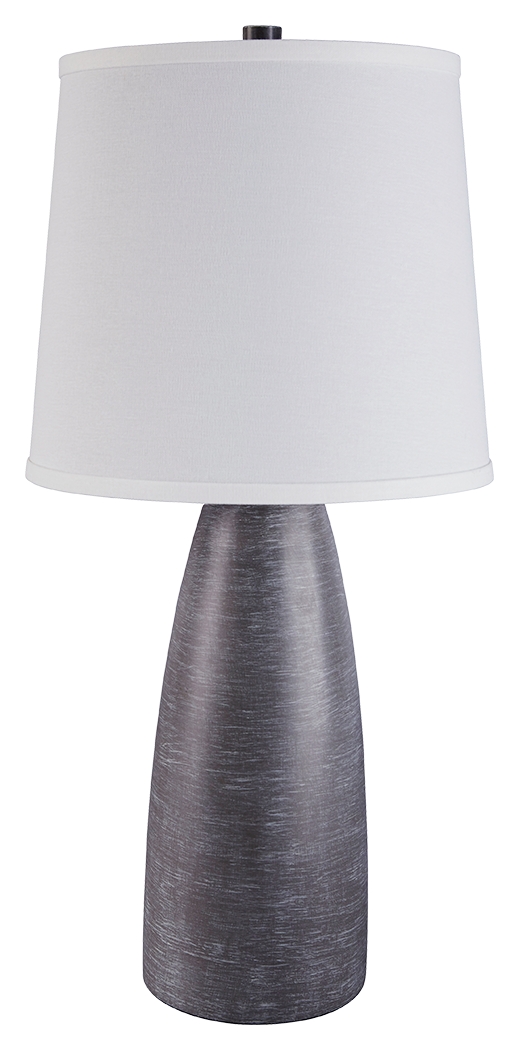 Shavontae - Poly Table Lamp (Set of 2) - Gray