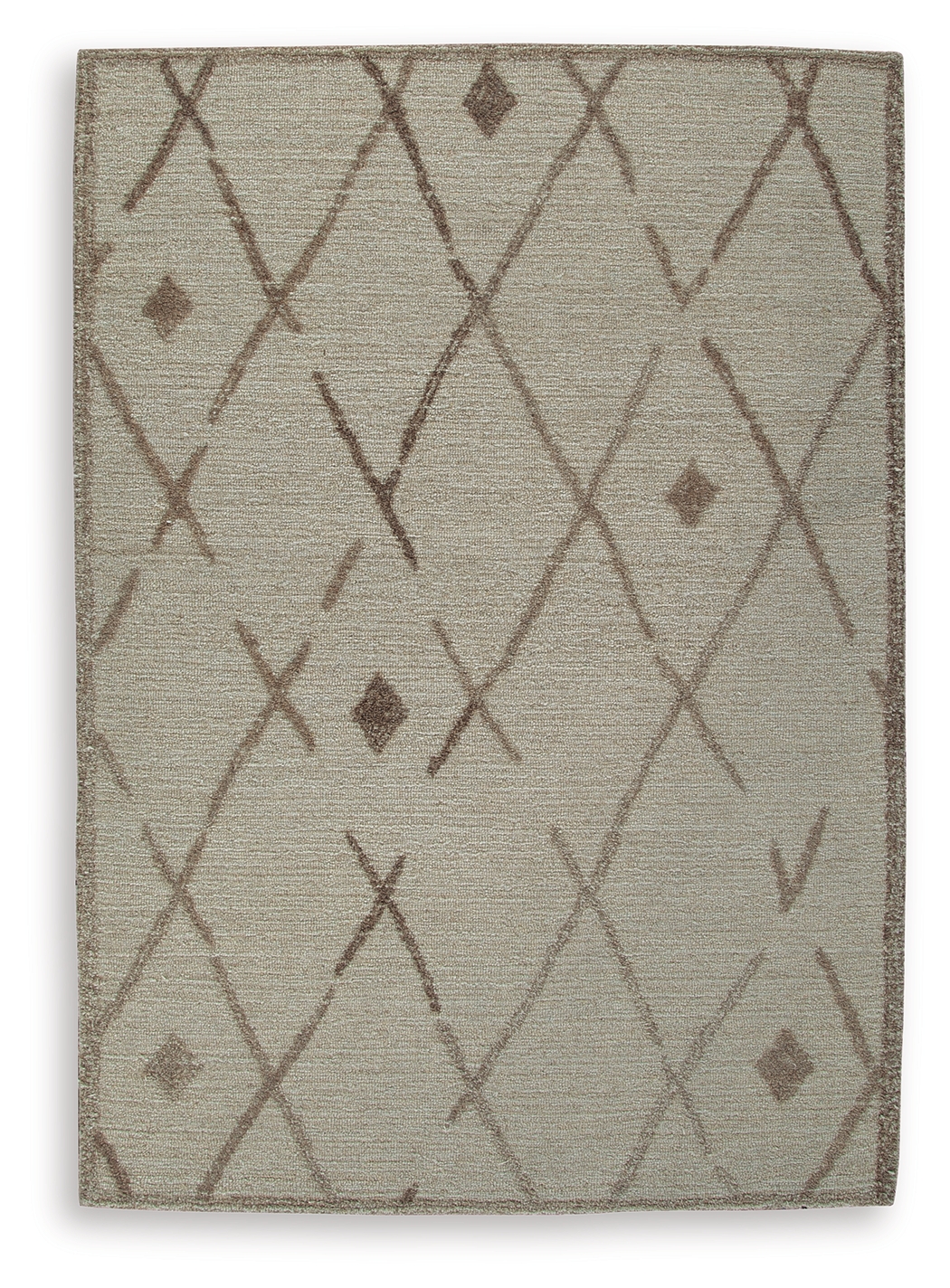 Guyford - 5' x 7' Rug - Beige / Brown