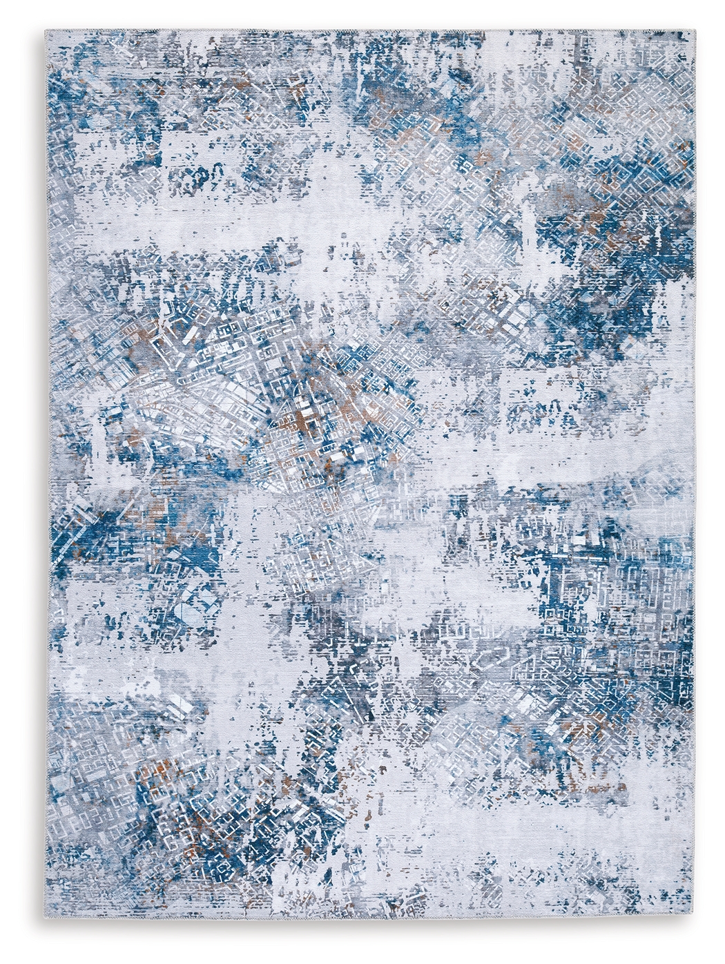 Garyard - 5' x 7' Rug - Blue Multi