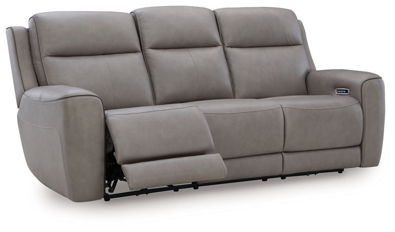 5Z-Comfort - Relaxation - Power Reclining Sofa With Adj Headrest