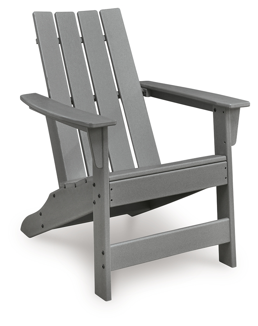 Cove Beach - Adirondack Chair - Gray