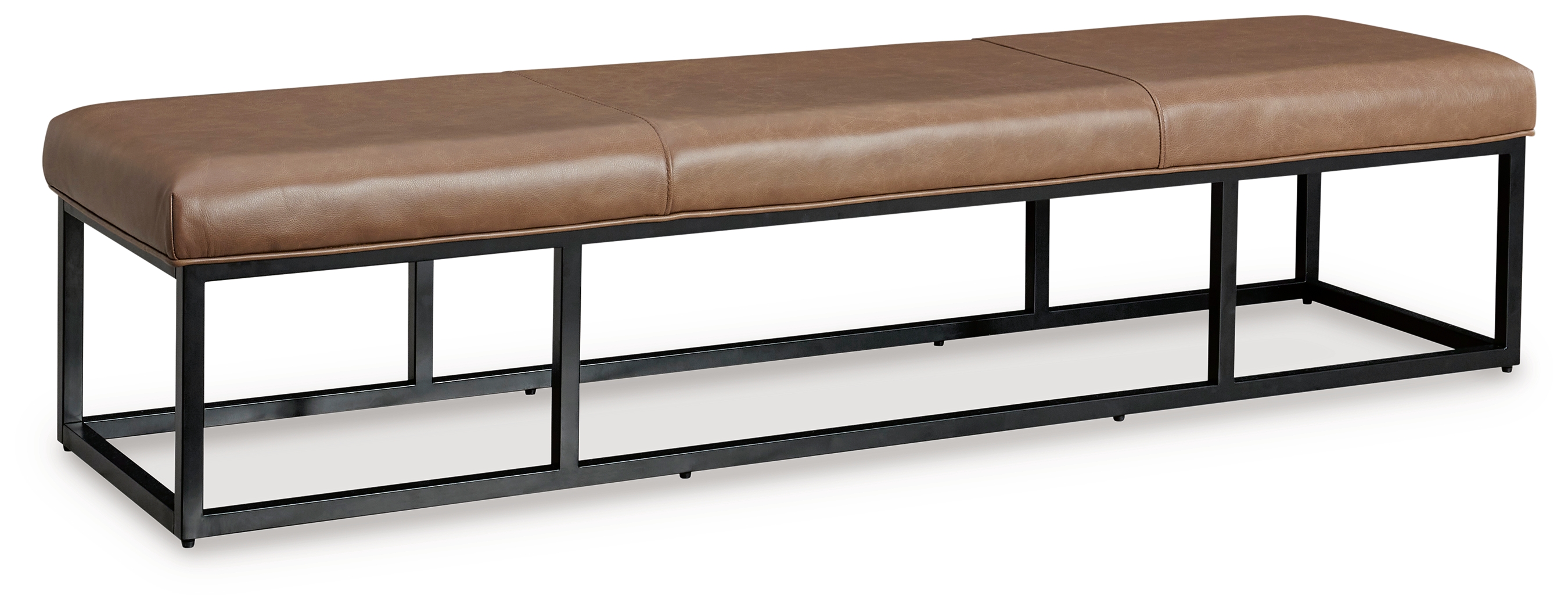 Joston - Accent Bench - Caramel