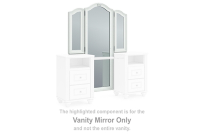 Kozlani - Vanity Mirror - White