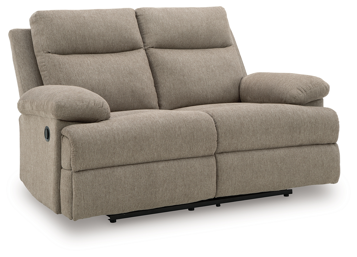 Side-Swipe - Reclining Loveseat - Mocha