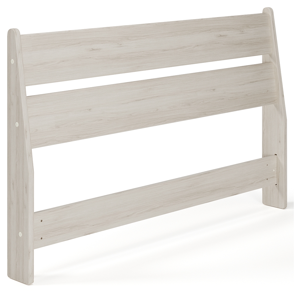 Socalle - Full Panel Headboard - Light Natural