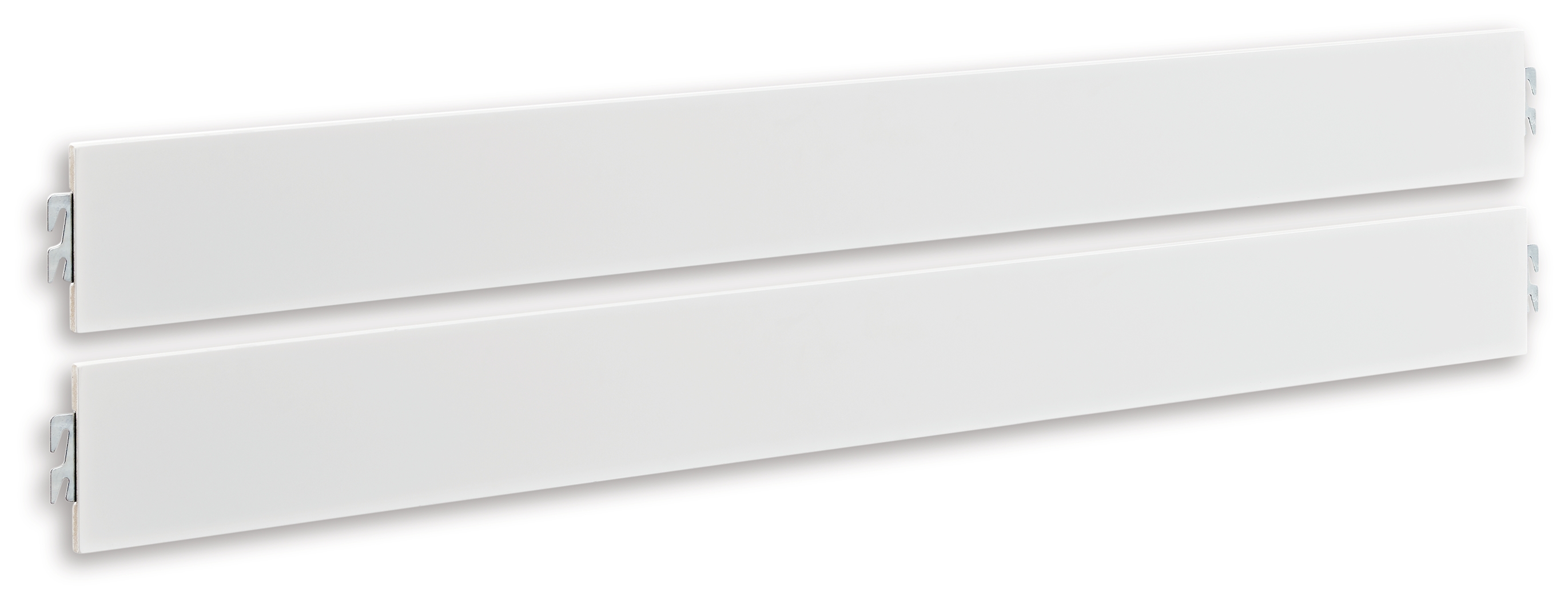 Fortman - Queen/King Panel Rails - White