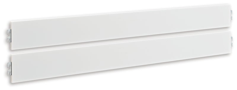 Fortman - Queen/King Panel Rails - White