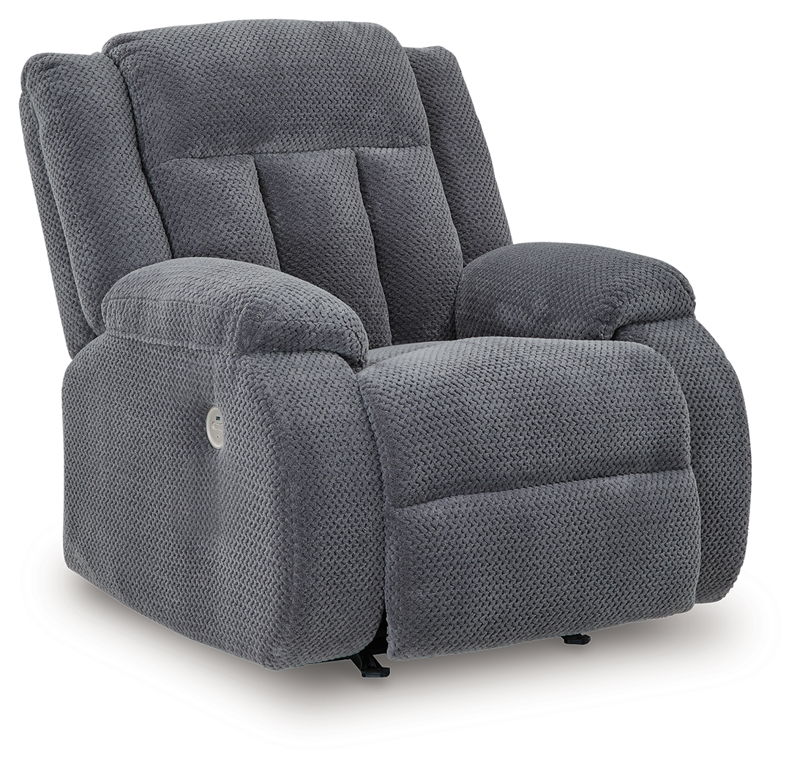 Observation - Power Rocker Recliner - Steel