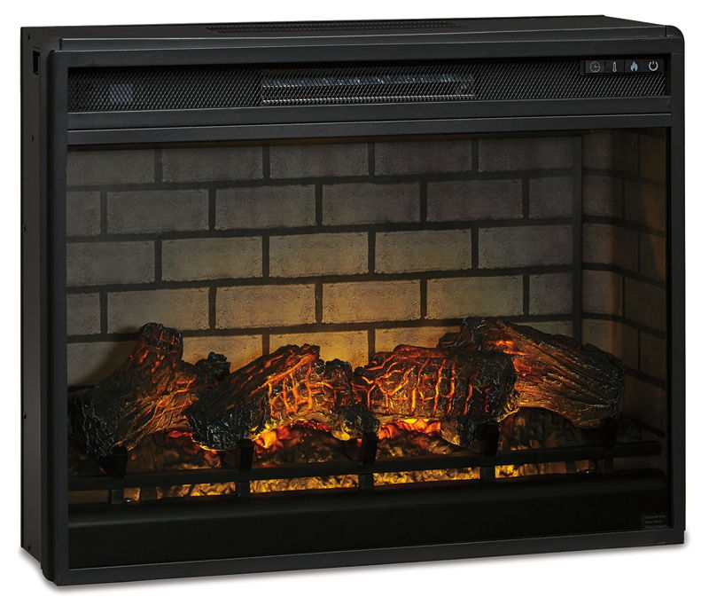 Entertainment Accessories - LG Fireplace Insert Infrared - Black