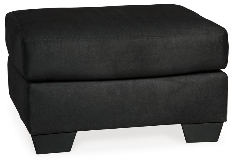 Darcy - Ottoman - Black