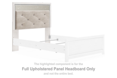 Altyra - Full UPH Panel Headboard - White