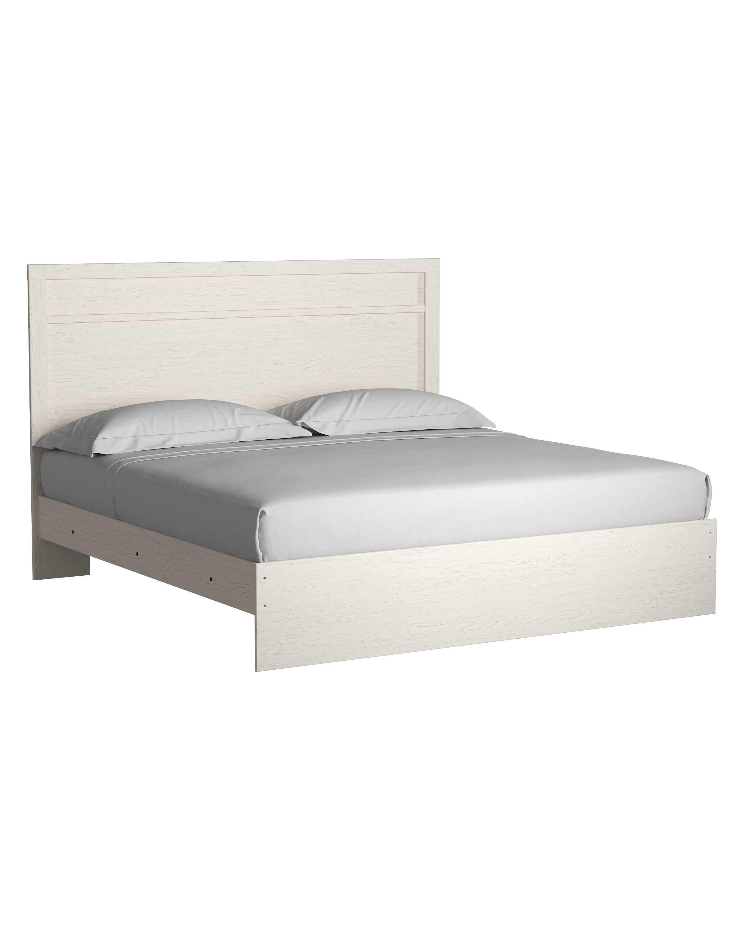 Stelsie - King Panel Bed - White