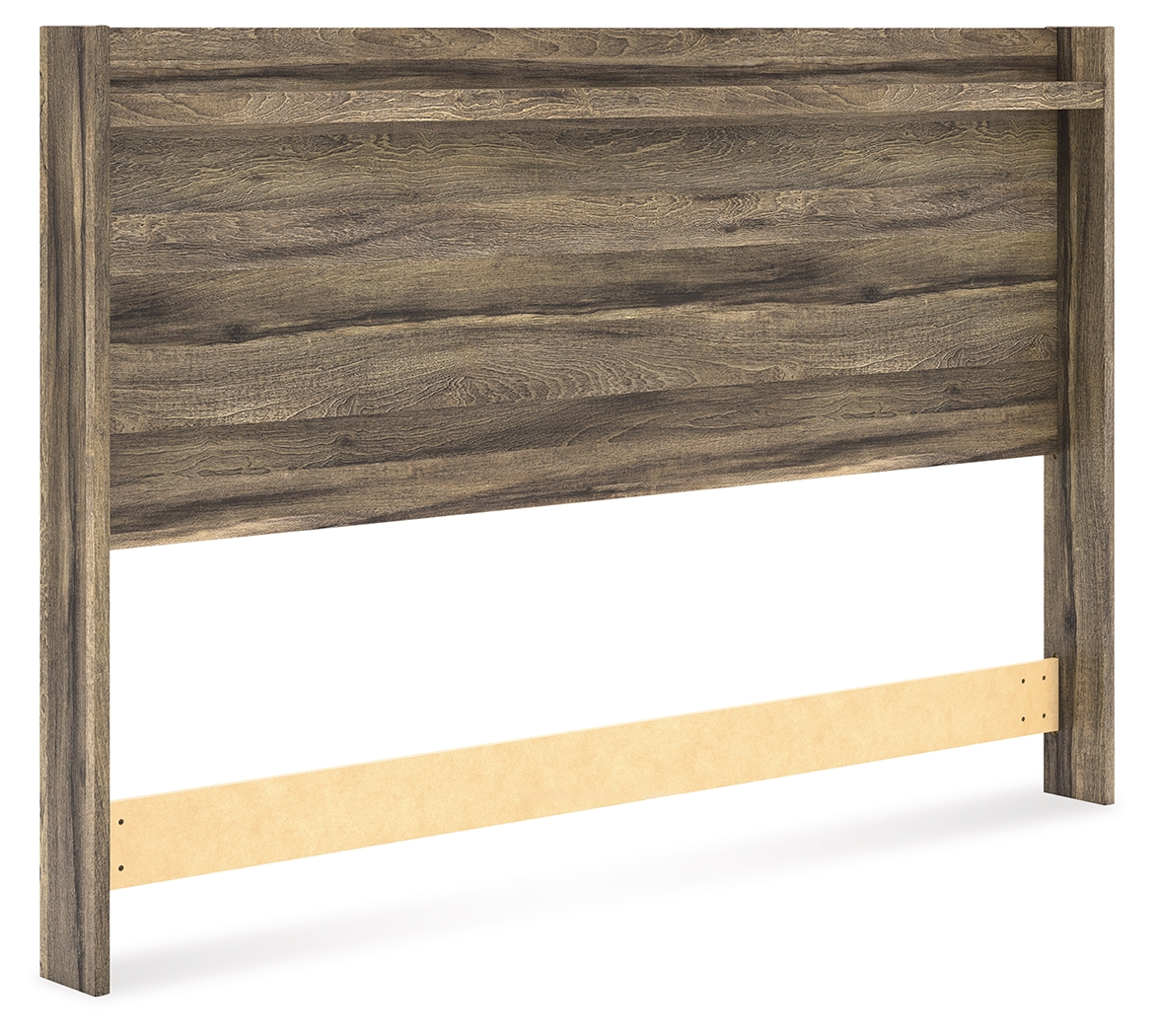 Elbrim - King Panel Headboard - Brown