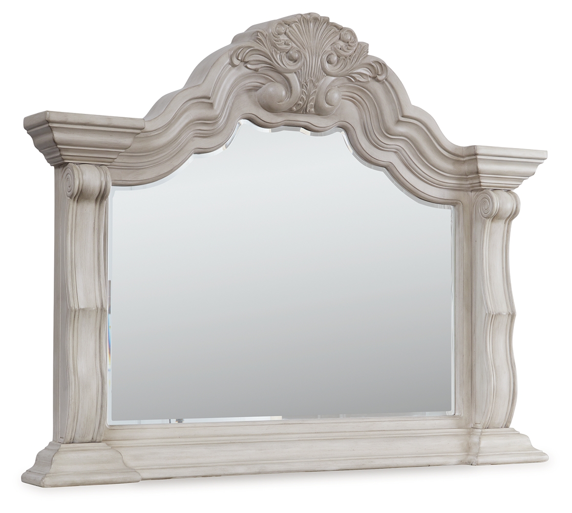 Bruchandi - Bedroom Mirror - Antique White