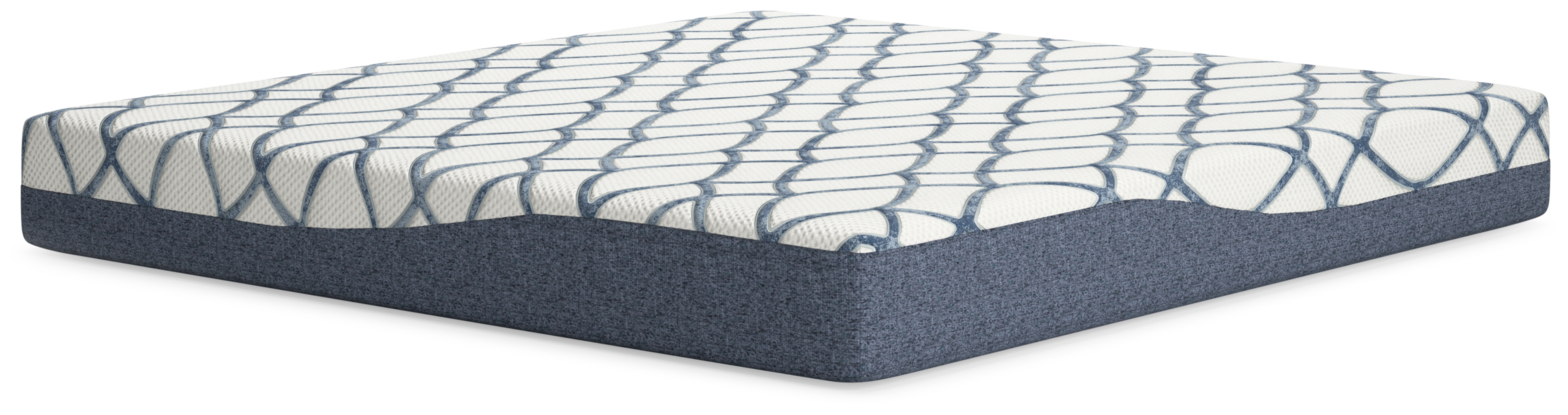 10 Inch Chime Elite 2.0 - King Mattress - White / Blue