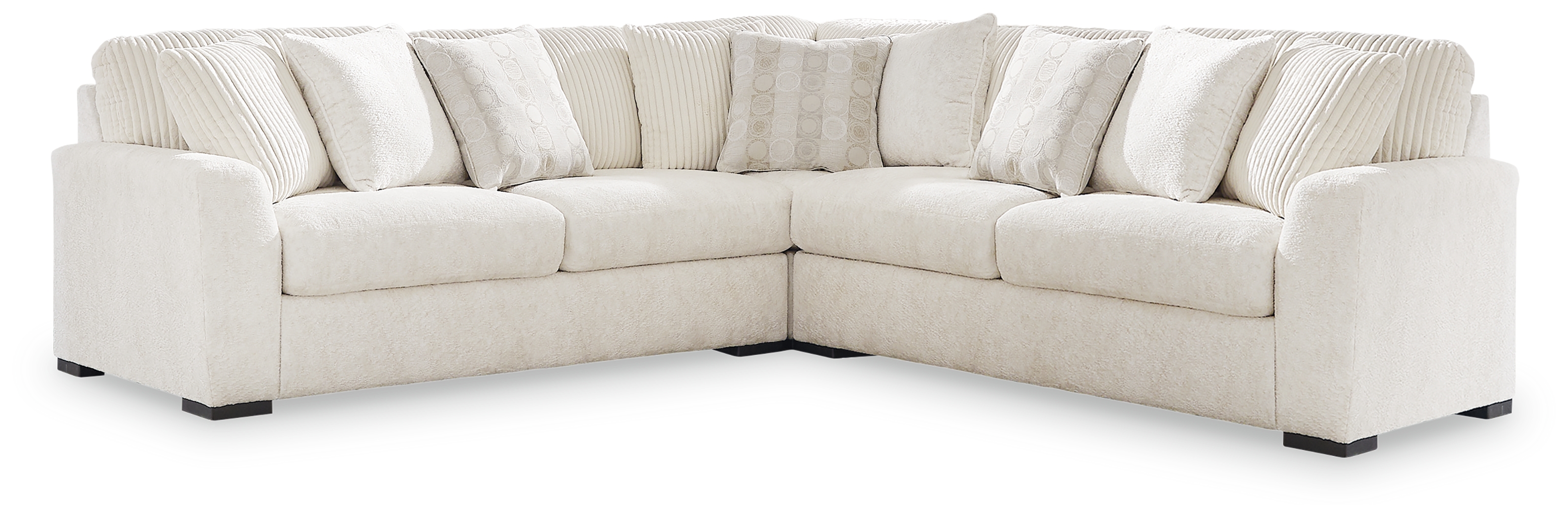 Chessington - 3-Piece Sectional - Ivory