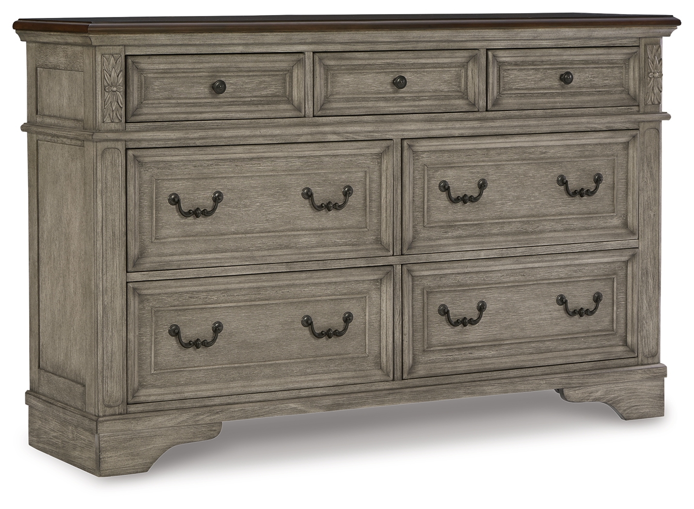 Lodenbay - Dresser - Antique Gray