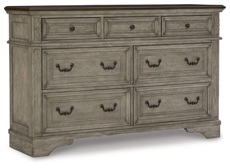 Lodenbay - Dresser - Antique Gray