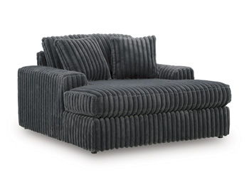 Midnight-Madness - Oversized Chaise - Gunmetal