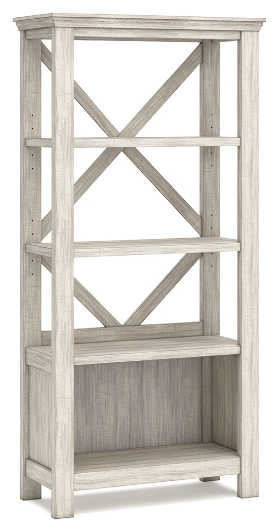 Carynhurst - Large Bookcase - Whitewash