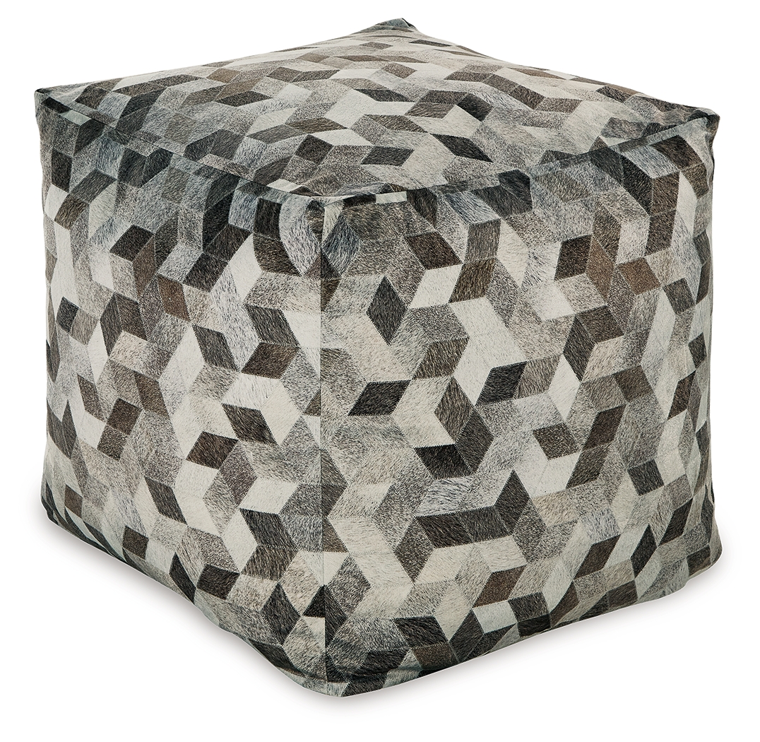 Albermarle - Pouf - Gray / Brown