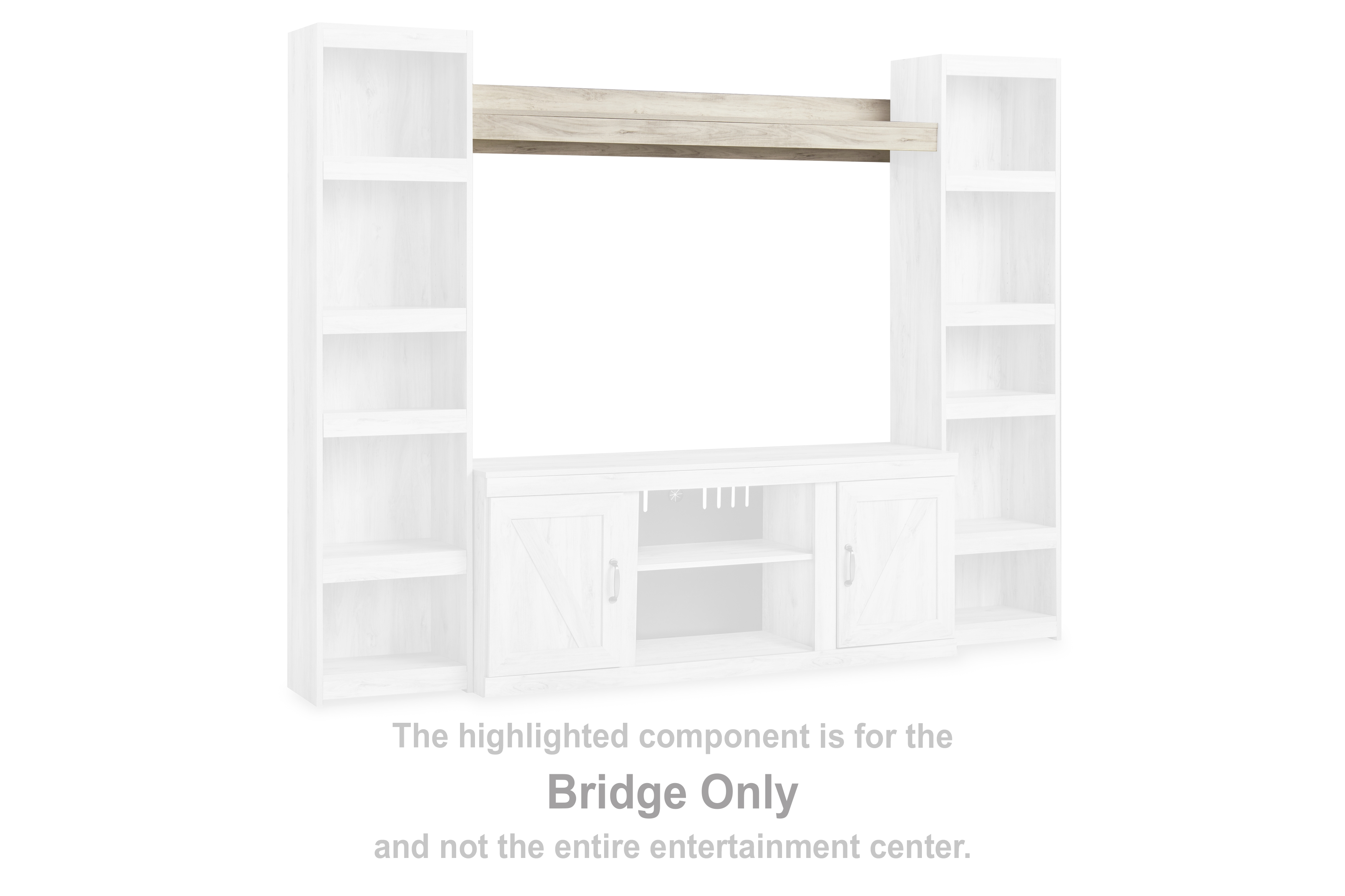 Bellaby - Bridge 60” - Whitewash
