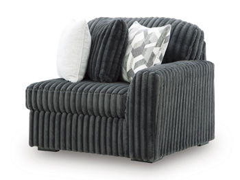 Midnight-Madness - RAF Corner Chair - Gunmetal