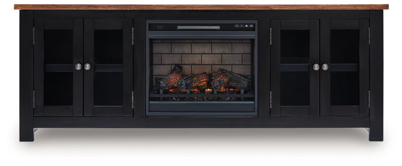 Wildenauer - 76" TV Stand With Electric Fireplace