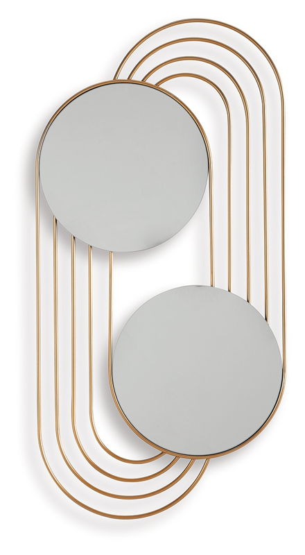 Warrenley - Accent Mirror - Gold Finish