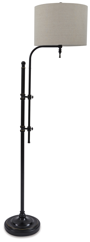 Anemoon - Metal Floor Lamp  - Black