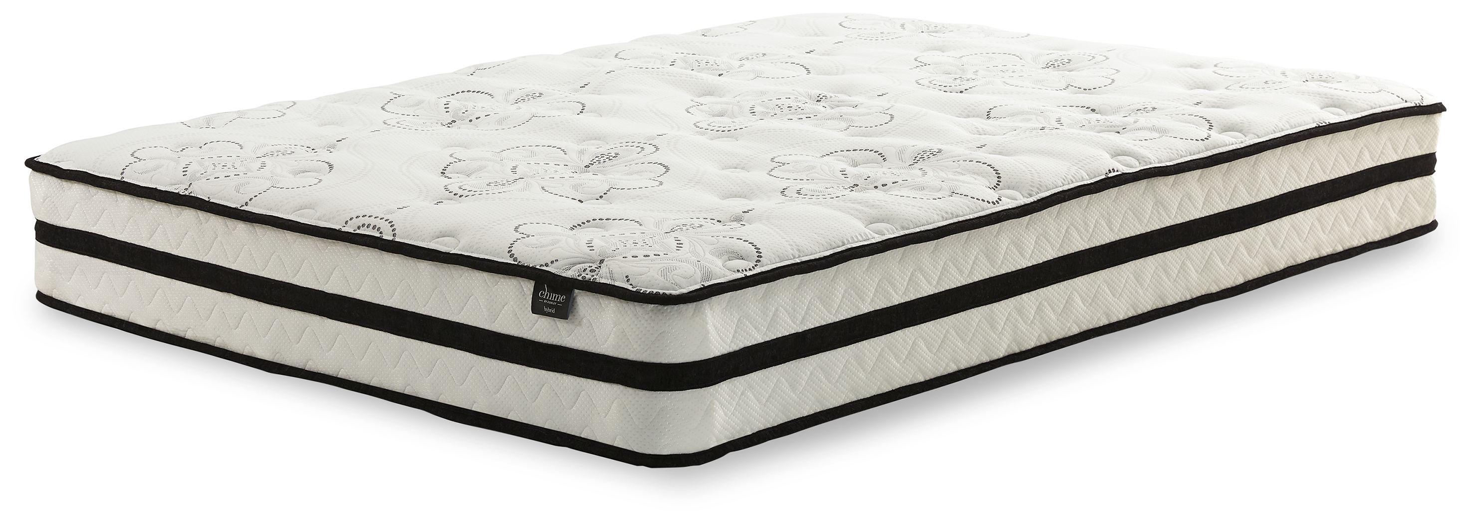 Chime 10 Inch Hybrid - 10" Full Mattress - White