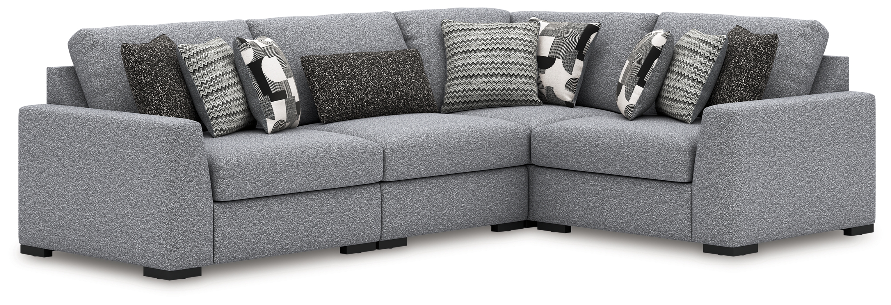 Bealton - 4-Piece Sectional - Salt and Pepper