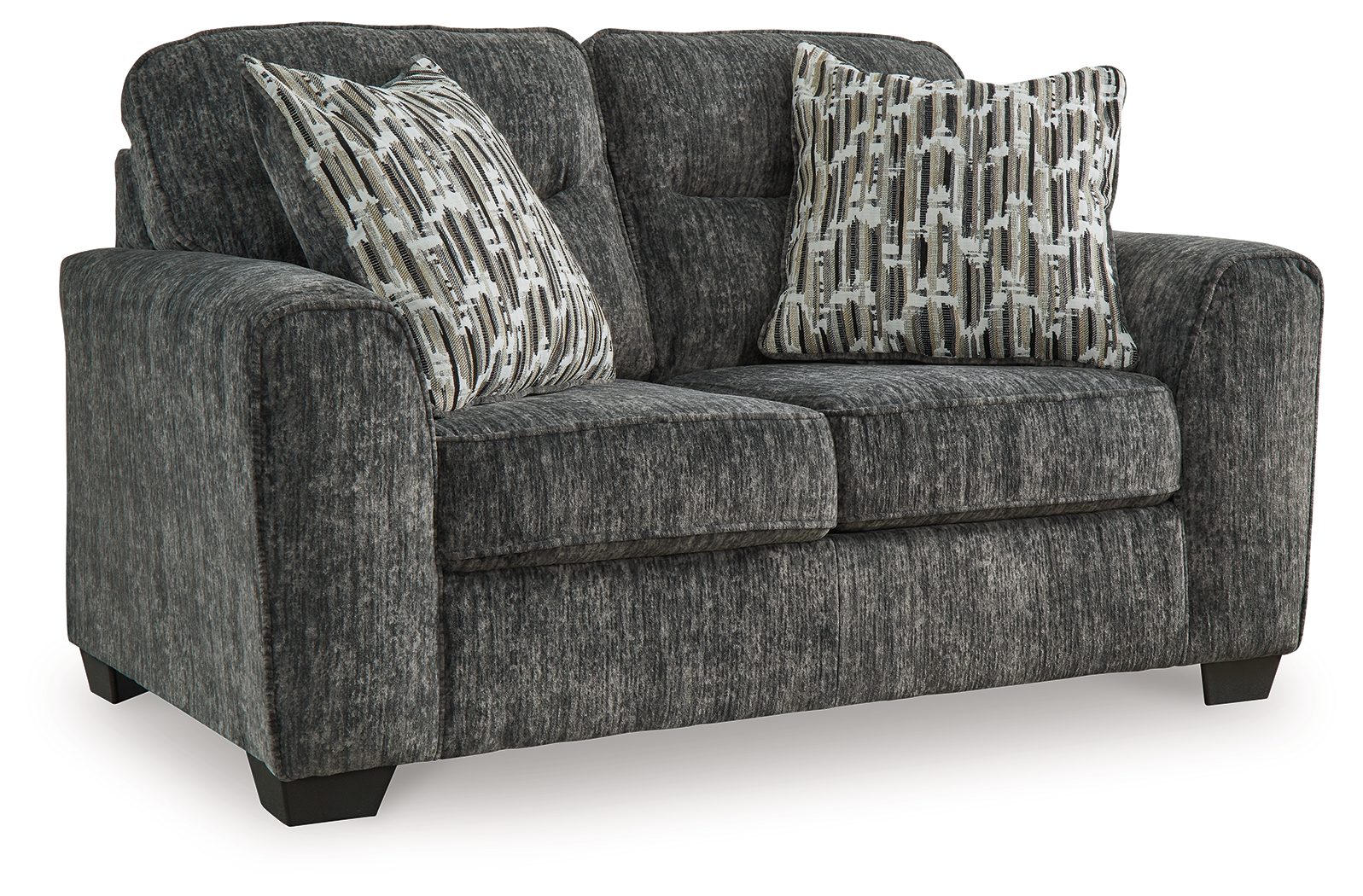 Lonoke - Loveseat - Gunmetal