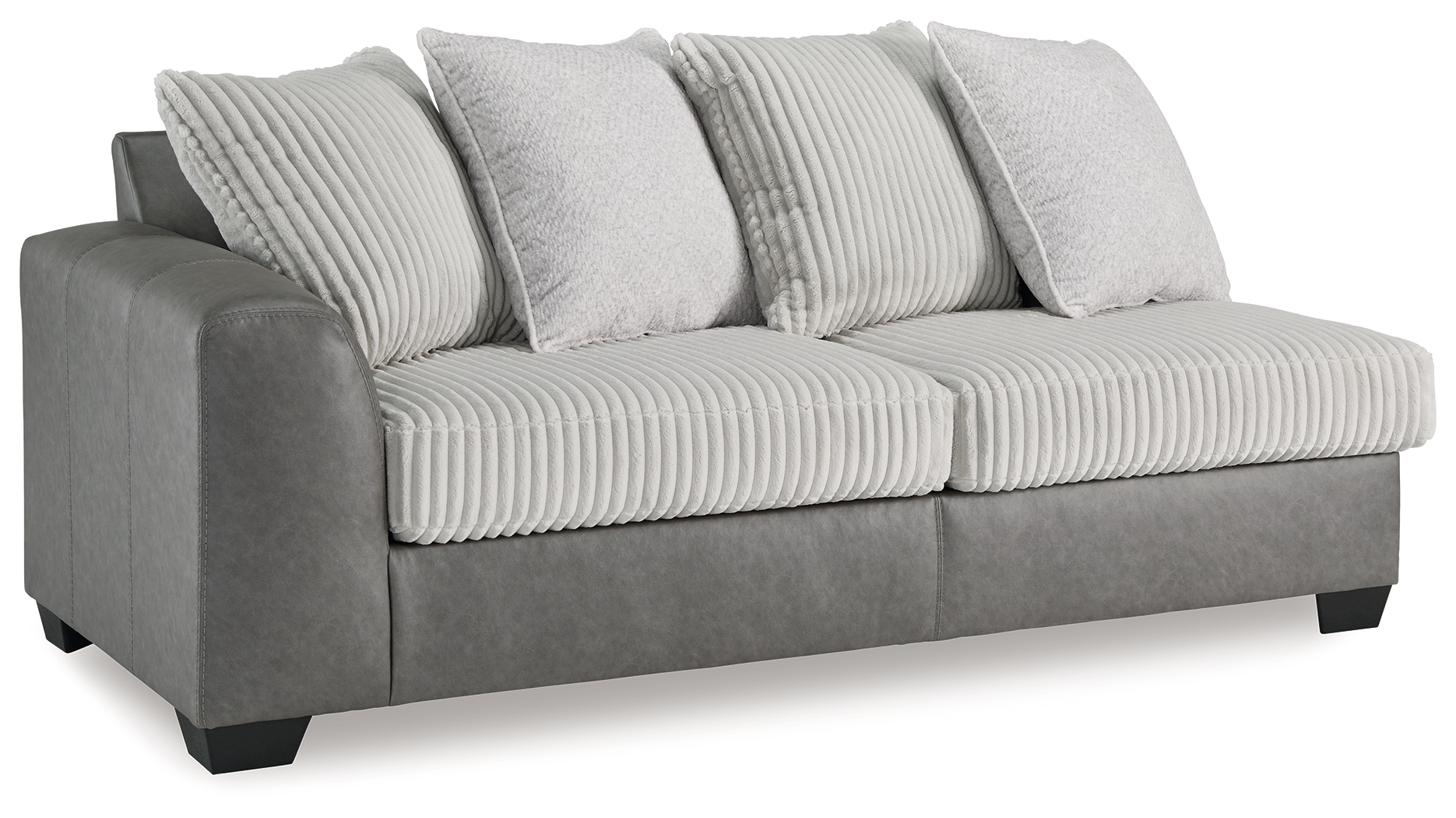 Clairette Court - Laf Sofa - Alloy