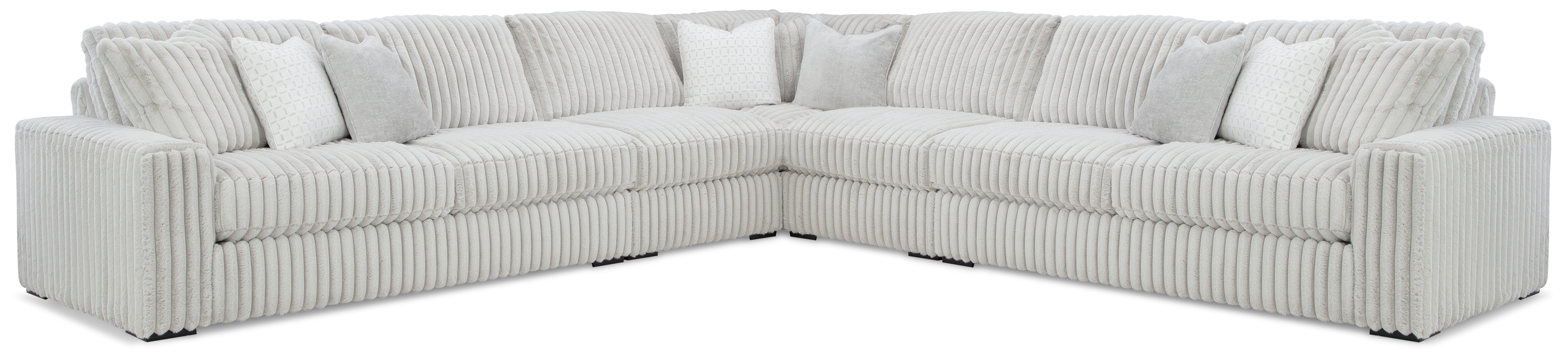 Stupendous - 5-Piece Sectional - Alloy