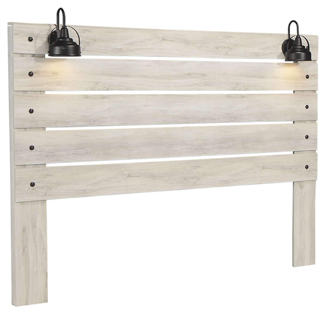 Cambeck - King Panel Headboard - Whitewash