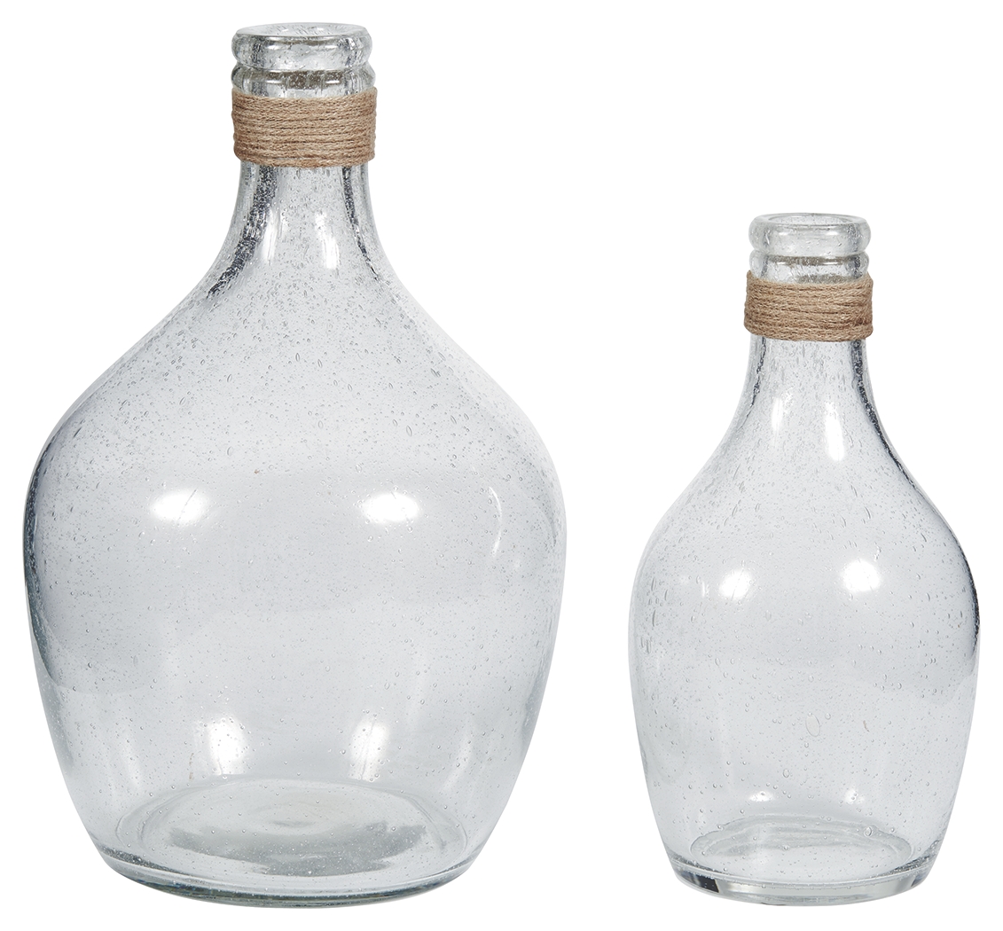 Marcin - Vase Set (Set of 2) - Clear