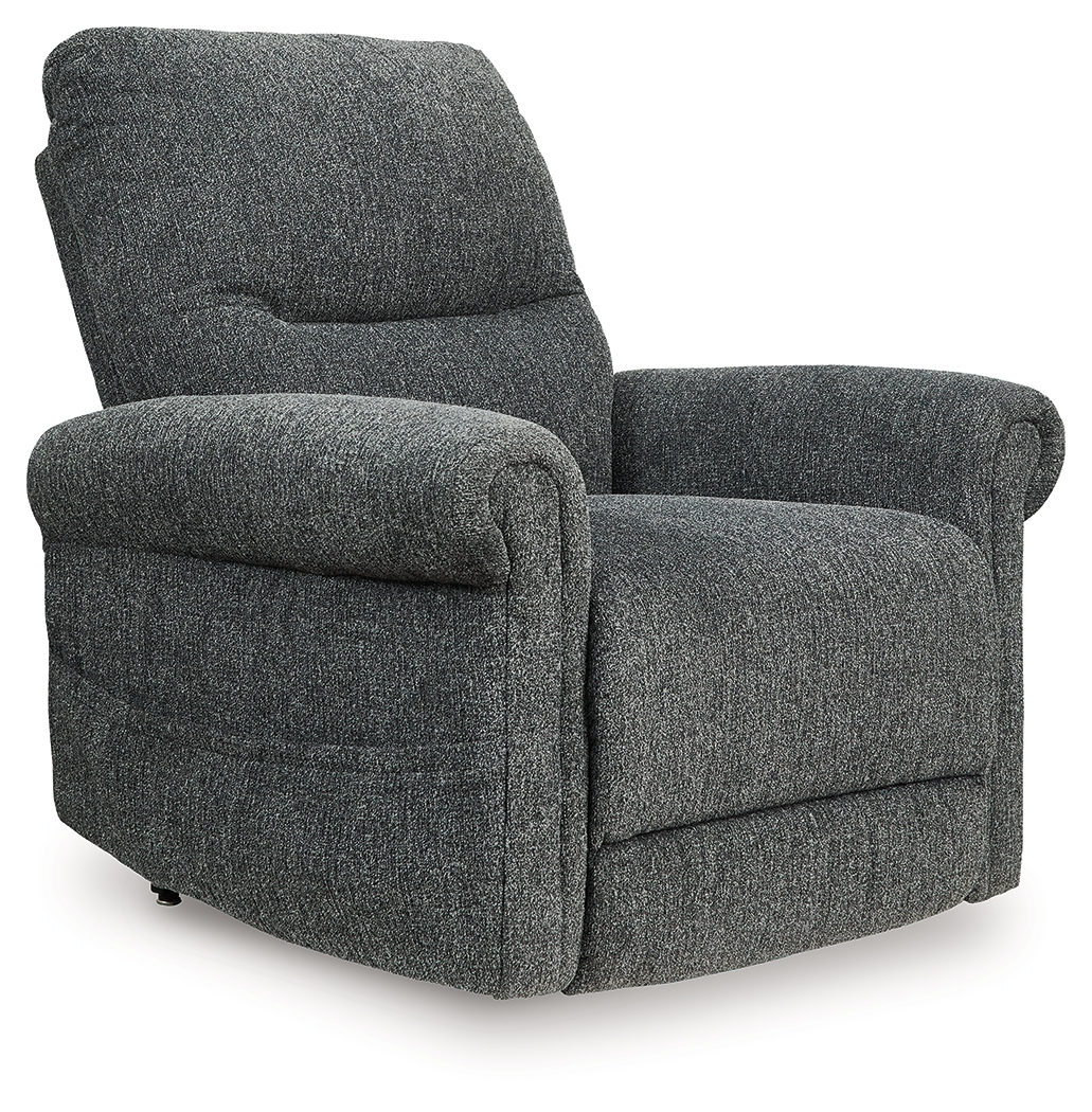 Aureta - Power Lift Recliner - Charcoal