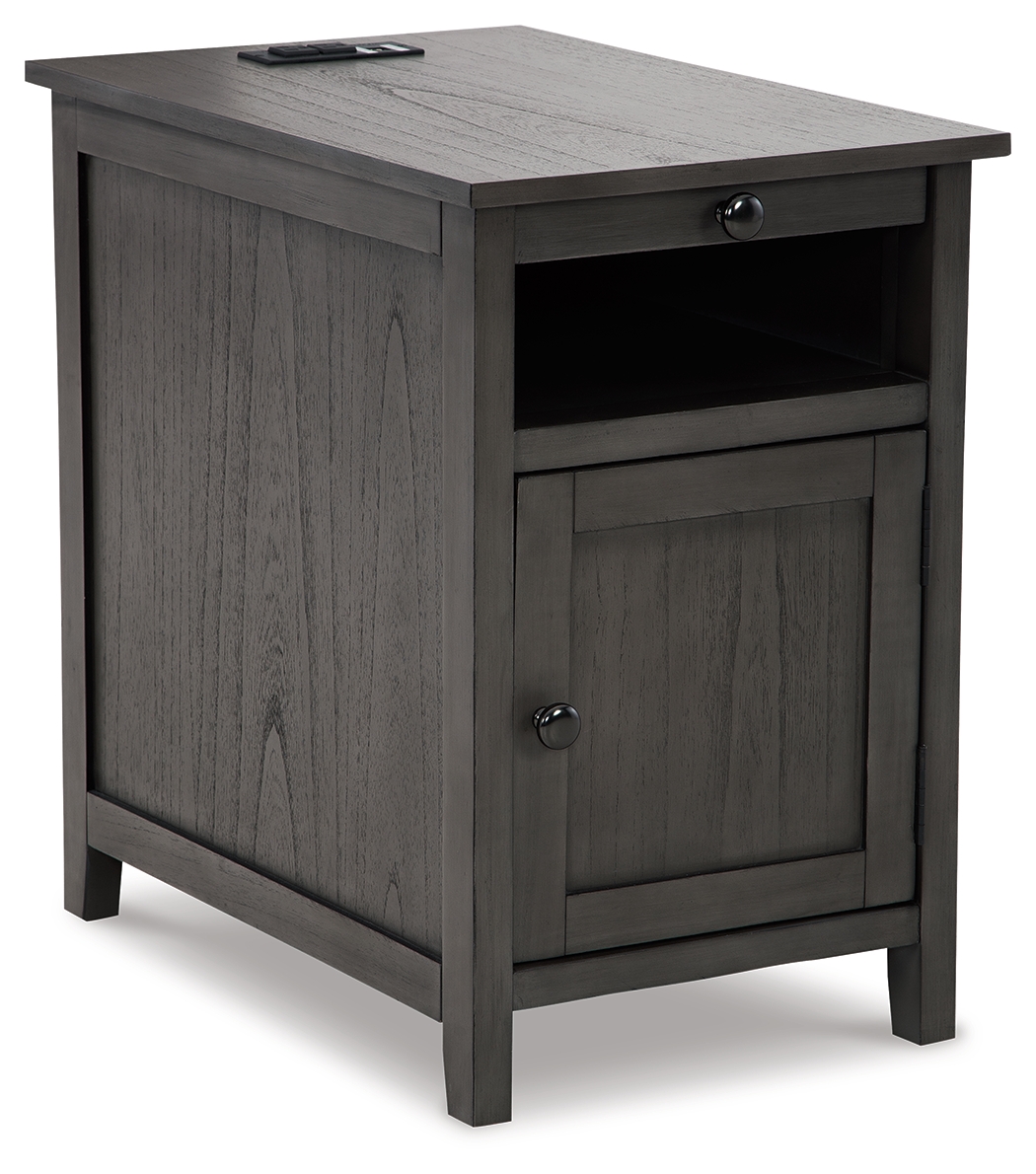 Treytown - Chair Side End Table - Gray